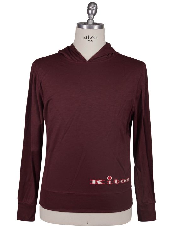 Kiton Kiton Burgundy Cashmere Sweater Burgundy 000