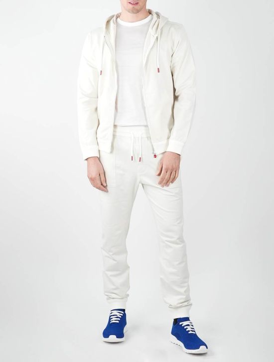 Kiton Kiton White Cotton Ea Tracksuit White 000