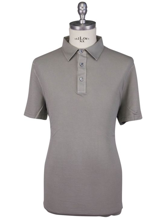 Kiton Kiton Gray Cotton Polo Gray 000