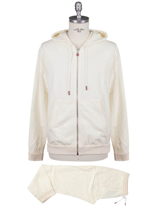 Kiton Kiton White Cotton EA Tracksuit White 000