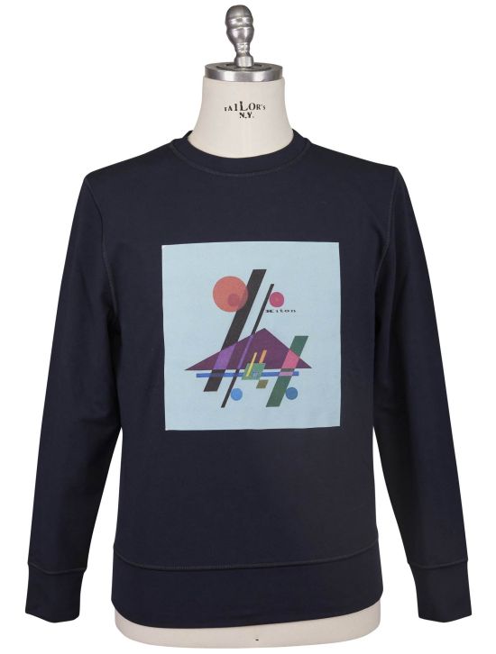 Kiton Kiton Multicolor Cotton EA Sweater Crewneck Multicolor 000