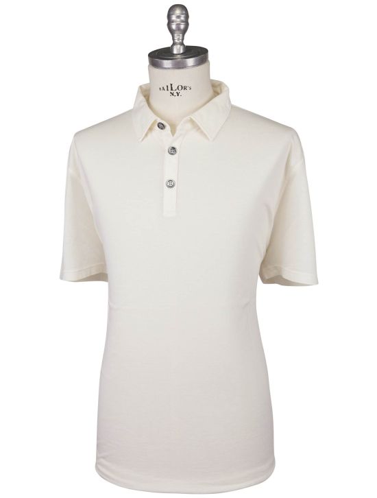 Kiton Kiton White Cotton Cashmere Polo White 000