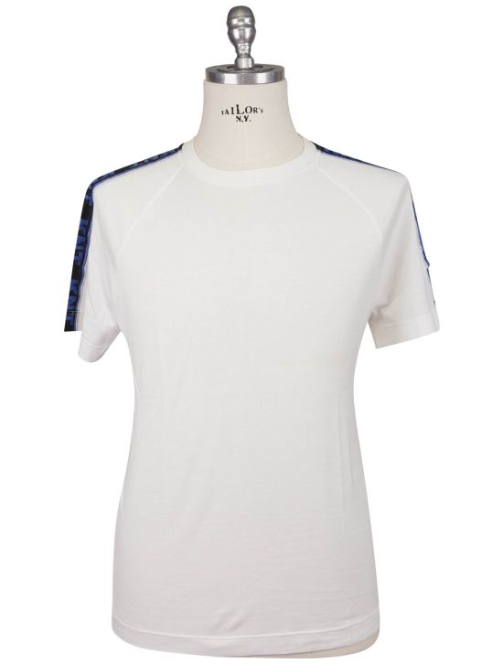 KNT Kiton Knt White Cotton T-Shirt White 000