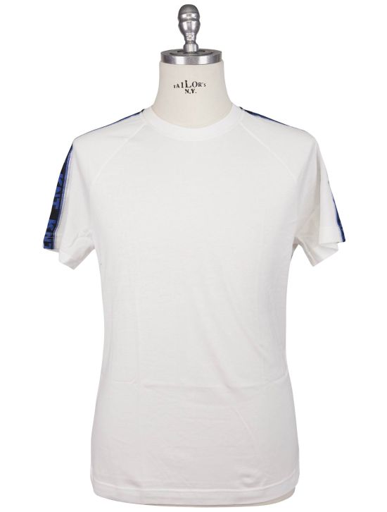 KNT Kiton Knt White Cotton T-Shirt White 000