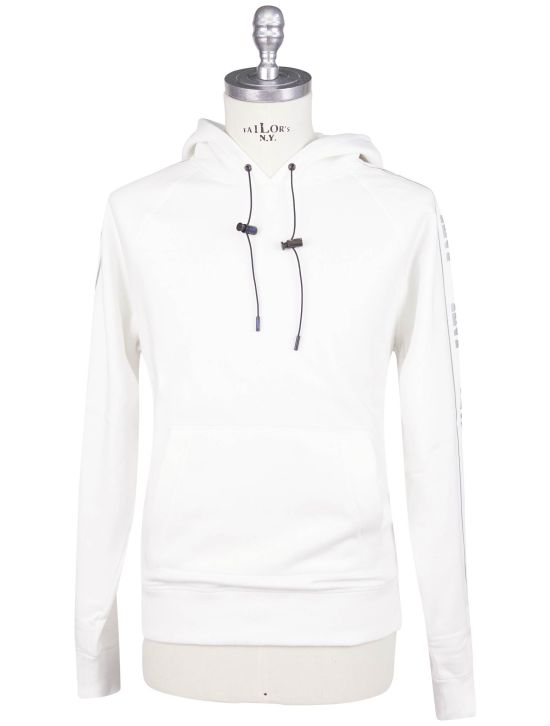 KNT Kiton Knt White Cotton Sweater White 000