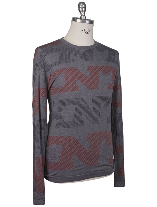 KNT Kiton Knt Multicolor Cotton Sweater Crewneck Multicolor 001