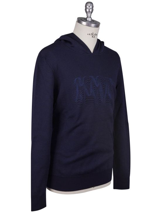 KNT Kiton Knt Blue Cotton Cashmere Wool PL EA Tracksuit Blue 001