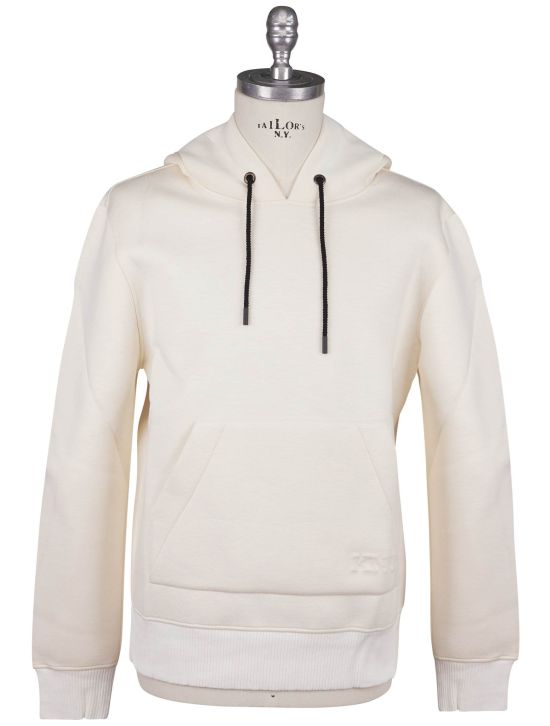 KNT Kiton Knt White Viscose EA Sweater White 000