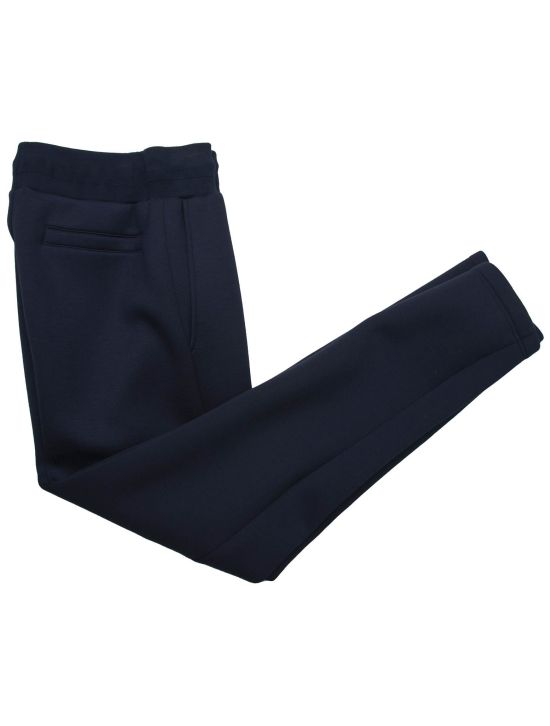 KNT Kiton KNT Blue Viscose Ea Pants Blue 000