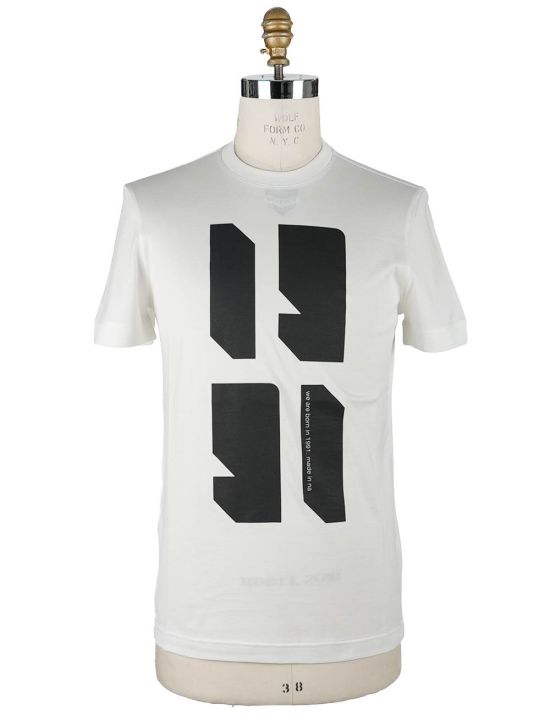 KNT Knt Kiton White Cotton T-shirt White 000