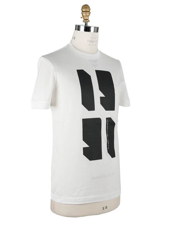 KNT Knt Kiton White Cotton T-shirt White 001