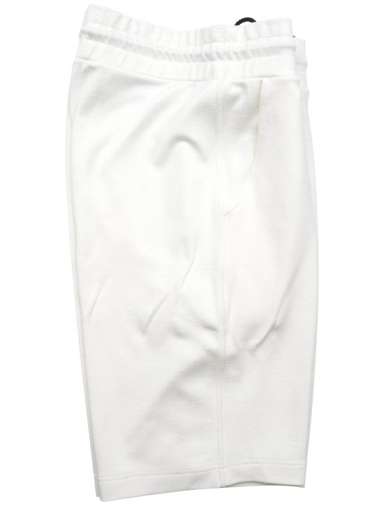 KNT Kiton KNT White Viscose Ea Pants White 000