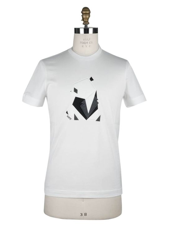 KNT KNT Kiton White Cotton T-Shirt Special Edition White 000