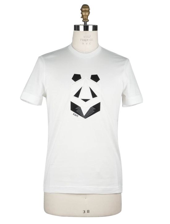 KNT KNT Kiton White Cotton T-Shirt Special Edition White 000