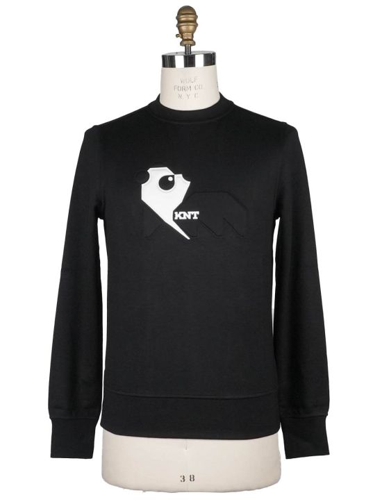 KNT KNT Kiton Black Sweater Crewneck Special Edition Black 000