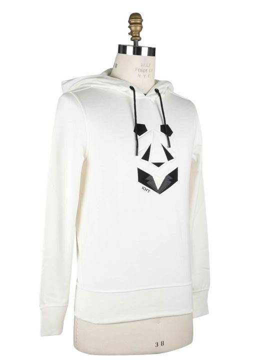 KNT KNT Kiton White Viscose Ea Sweater Special Edition White 001