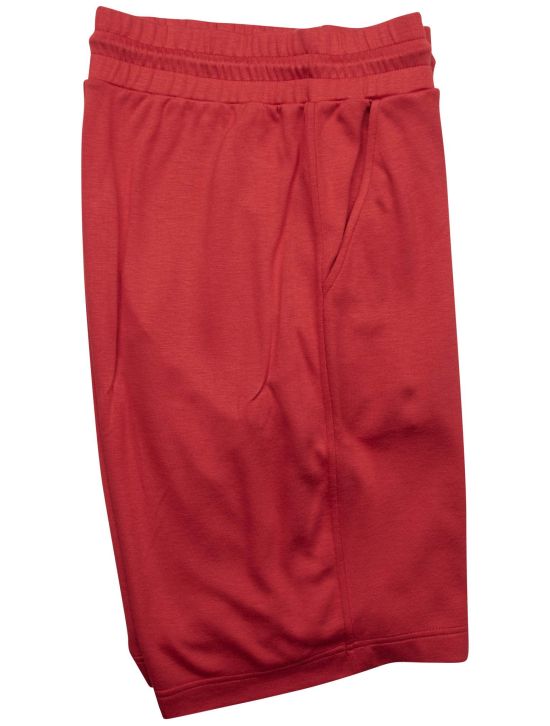 KNT Kiton KNT Red Viscose Ea Short Pants Red 000