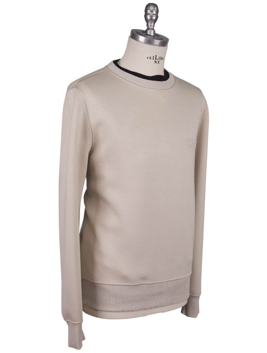 KNT Kiton Knt Beige Pa Ea Sweater Crewneck Beige 001