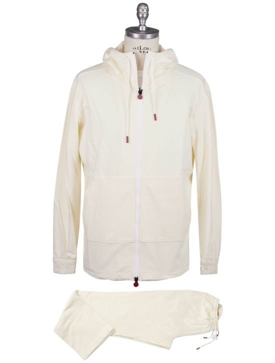 Kiton Kiton White Cotton EA Tracksuit White 000