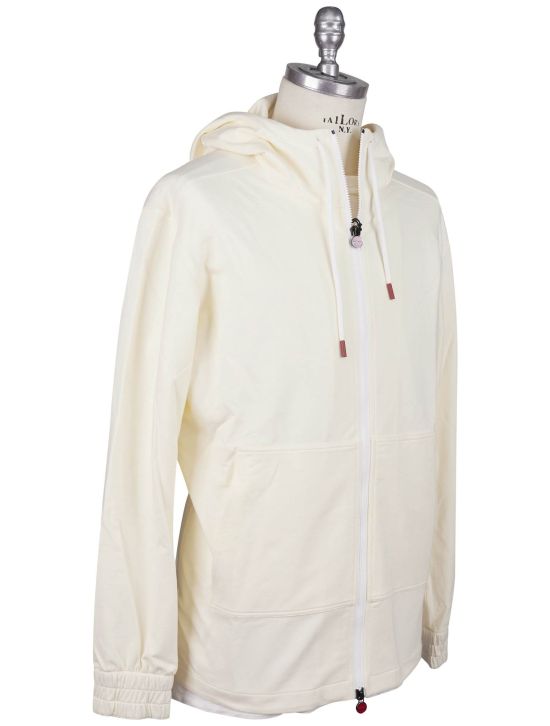 Kiton Kiton White Cotton EA Tracksuit White 001