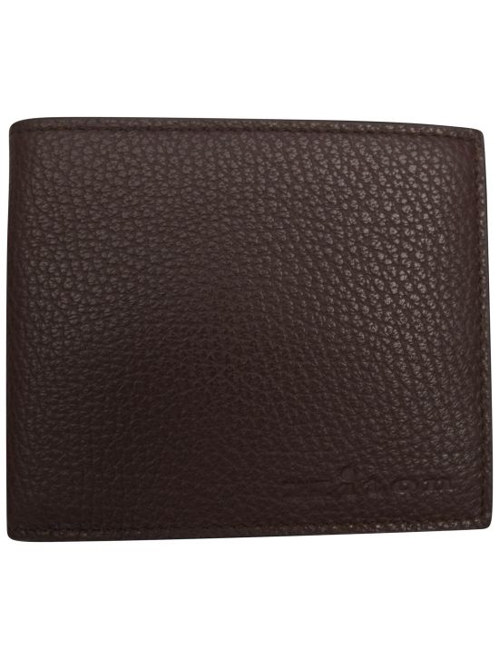 Kiton Kiton Brown Leather Wallet Brown 000