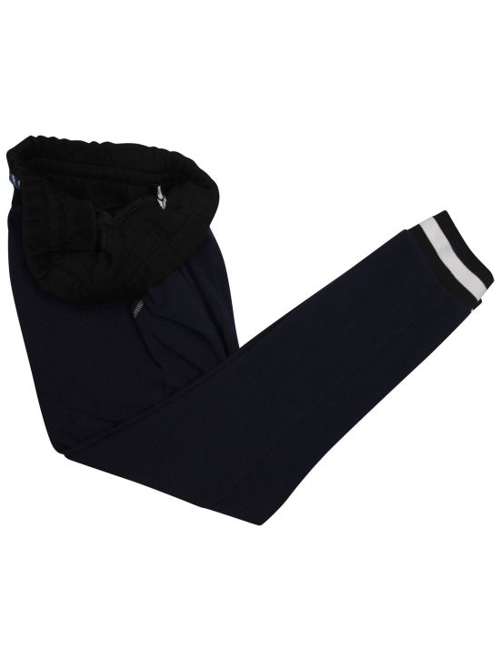 KNT Kiton KNT Blue Cashmere Vi Wool Pants Blue 001