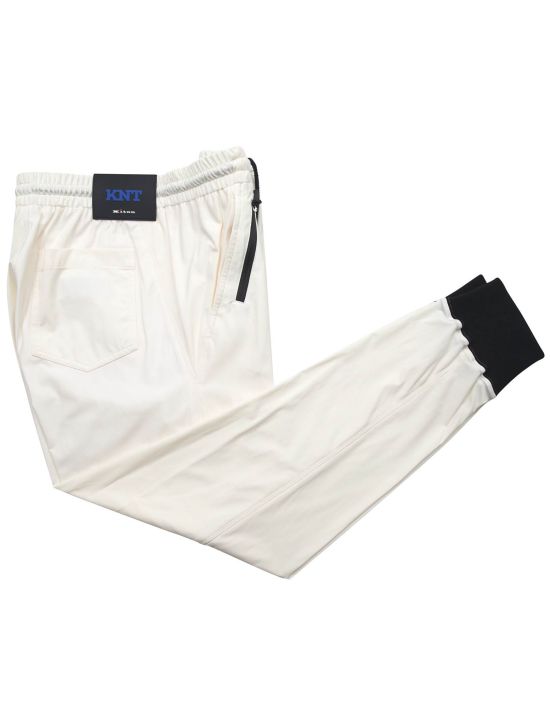 KNT Kiton KNT White Pa Ea Pants White 000