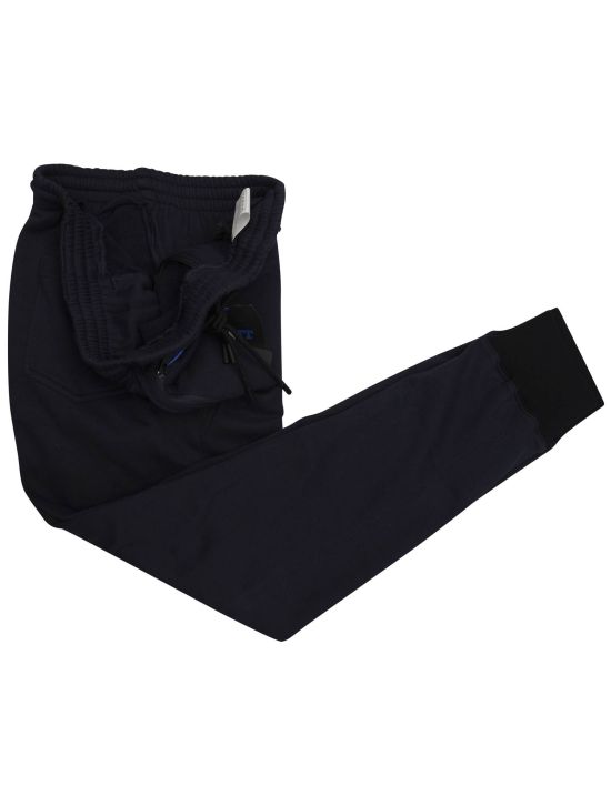 KNT Kiton Knt Blue Cotton Pa Pants Blue 001