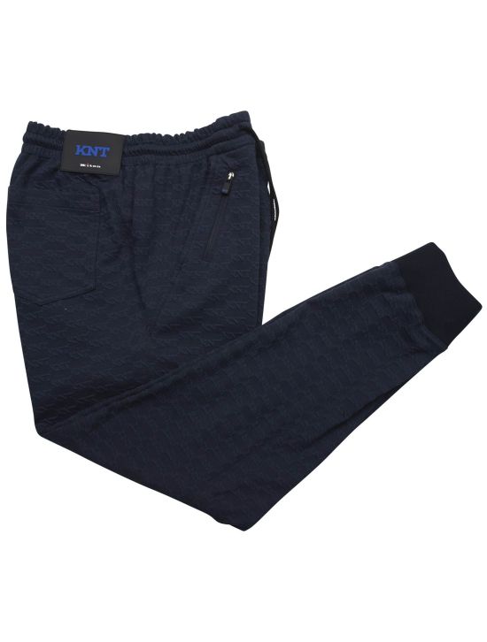 KNT Kiton KNT Blue Pl Cotton Pants Blue 000