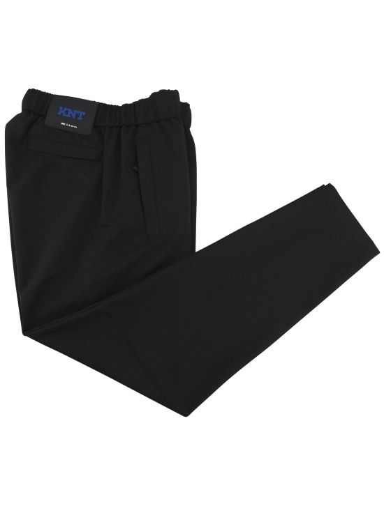 KNT Kiton KNT Black Wool Pa Ea Pants Black 000