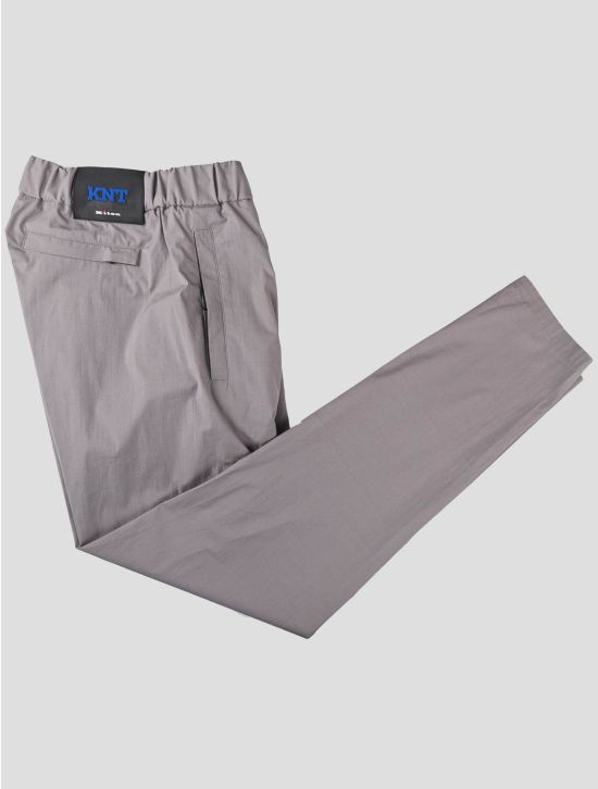 KNT KNT Kiton Gray Cotton Ea Pants Gray 000