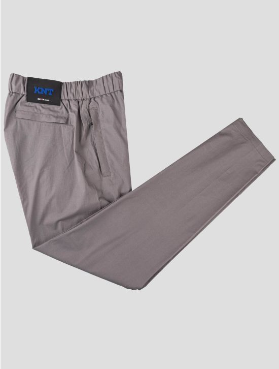 KNT KNT Kiton Gray Cotton Pants Gray 000