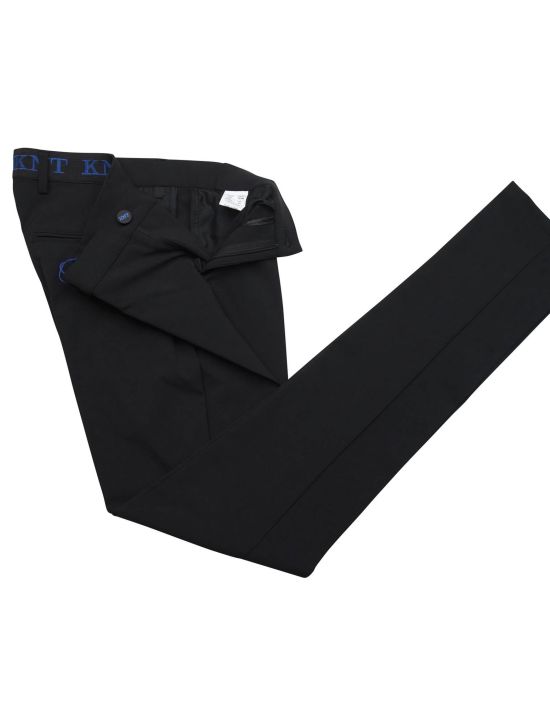 KNT Kiton KNT Black Pa Ea Pants Black 001