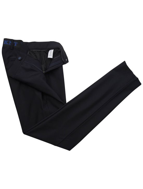 KNT Kiton KNT Blue Pa Ea Pants Blue 001