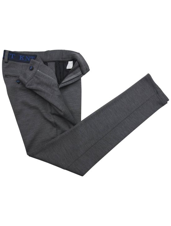 KNT Kiton KNT Gray Virgin Wool Pa Pants Gray 001