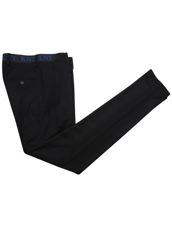 KNT Kiton KNT Blue Virgin Wool Ea Pants Blue 000