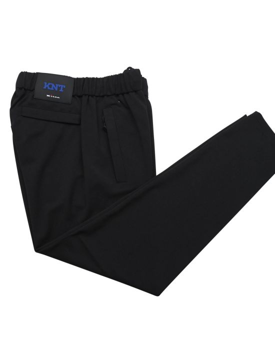 KNT Kiton KNT Black Wool Pa Ea Pants Black 000