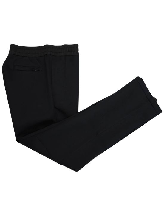 KNT Kiton KNT Black Modal Pants Black 000