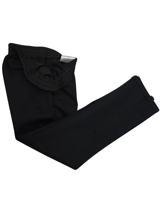 KNT Kiton KNT Black Modal Pants Black 001