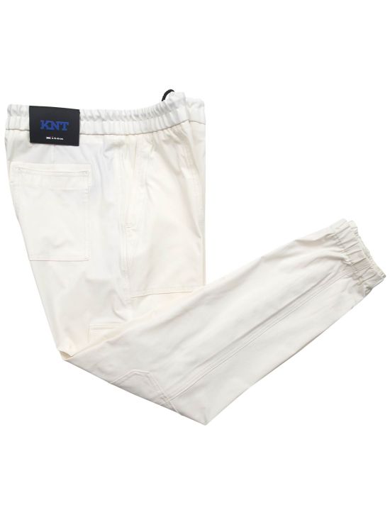 KNT Kiton KNT White Pa Ea Pants White 000