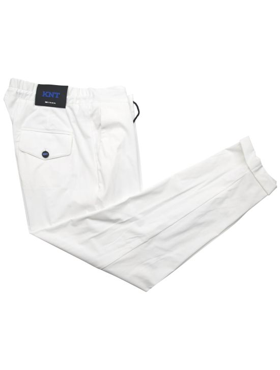 KNT Kiton KNT White Pa Ea Cargo Pants White 000