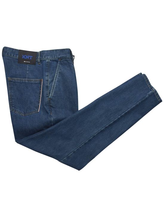 KNT Kiton KNT Blue Cotton Pa Jeans Blue 000