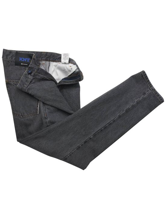 KNT Kiton KNT Gray Cotton Pa Jeans Gray 001