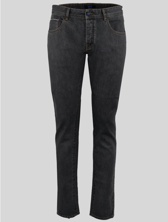 KNT KNT Kiton Gray Cotton Pe Jeans Gray 000