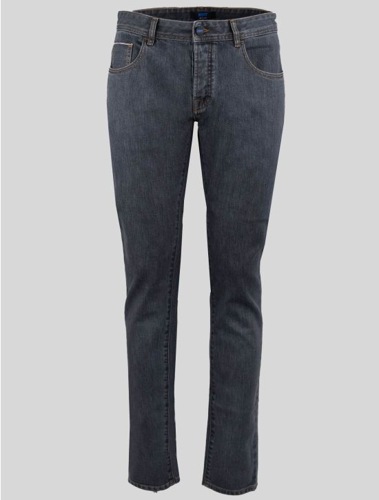 KNT KNT Kiton Gray Cotton Pe Jeans Gray 000