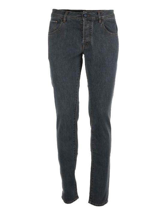 KNT KNT Kiton Cotton Pe Gray Jeans Gray 000