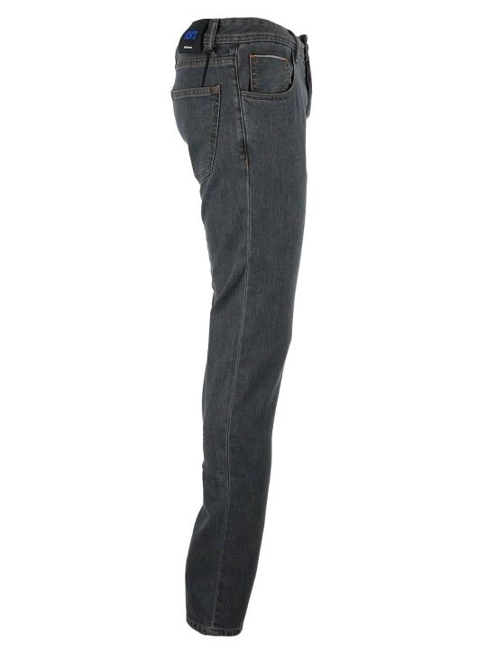 KNT KNT Kiton Cotton Pe Gray Jeans Gray 001