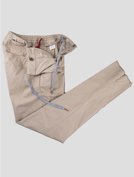 Kiton Kiton Beige Cotton Viscose Ea Pants Beige 001