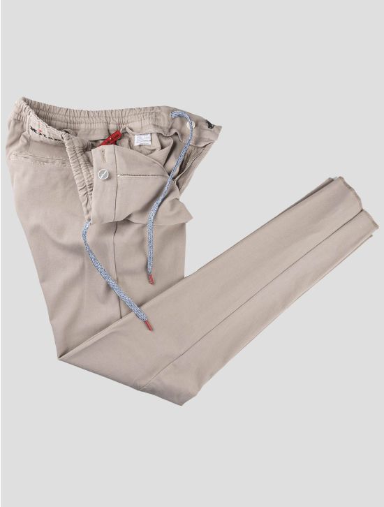 Kiton Kiton Beige Cotton Silk Cashmere Ea Pants Beige 001