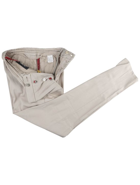 Kiton Kiton beige Lyocell Cotton Ea Pants Beige 001